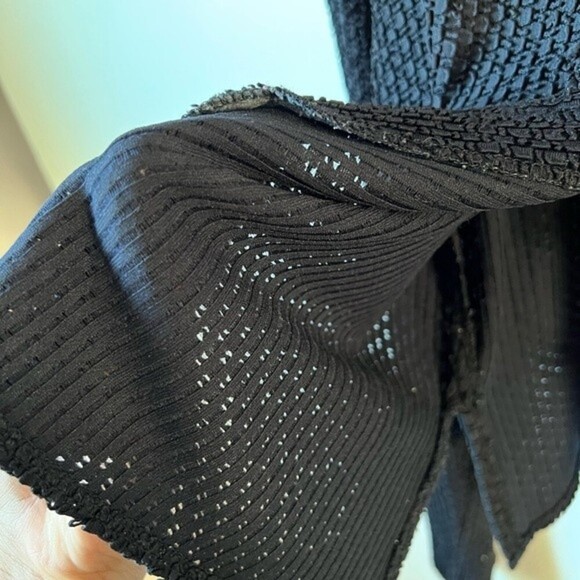 Vintage See through Cropped Button down top - Picture 4 of 9